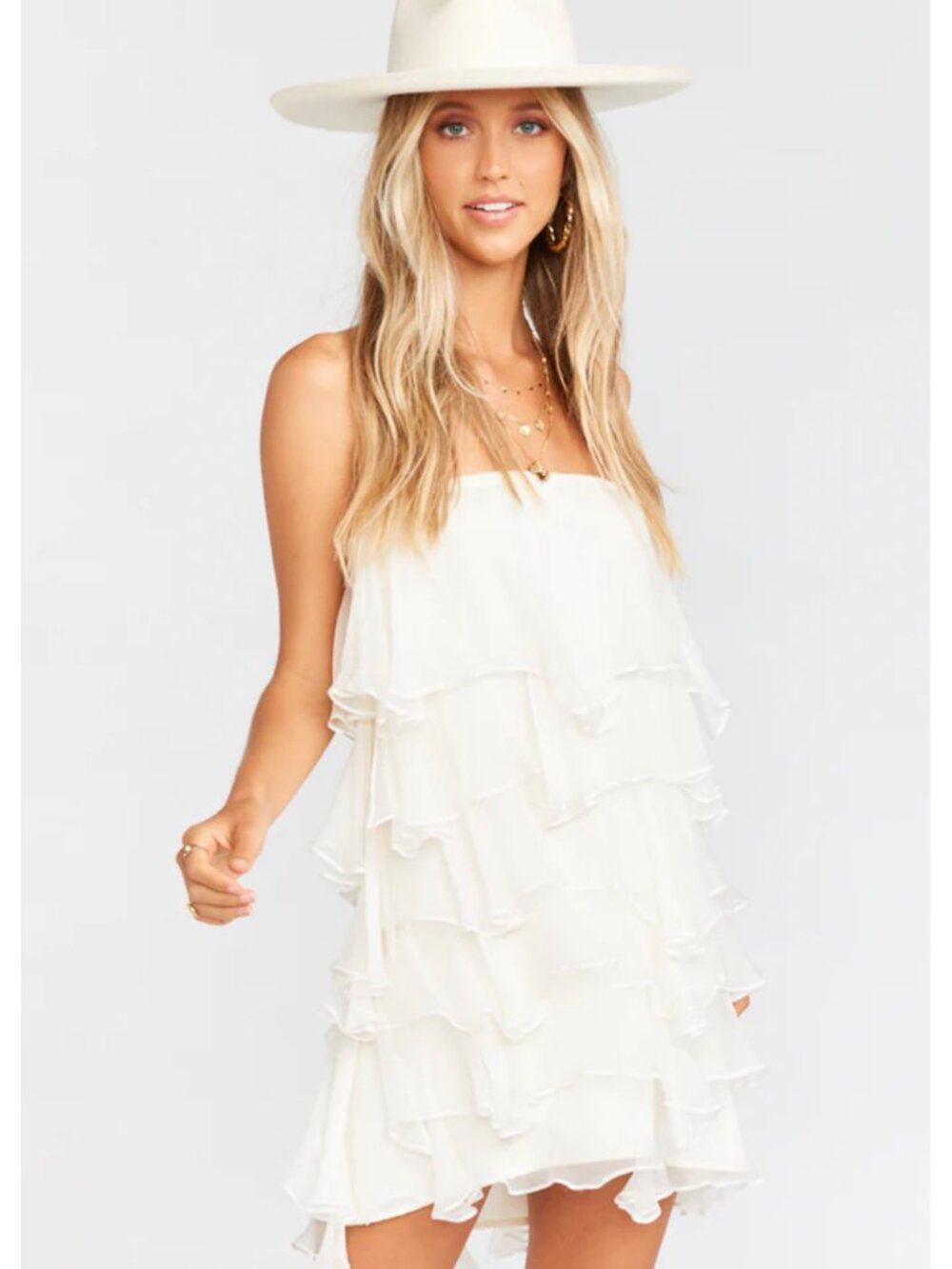 NWT Rowen Ruffle Dress - Picture 2 of 3